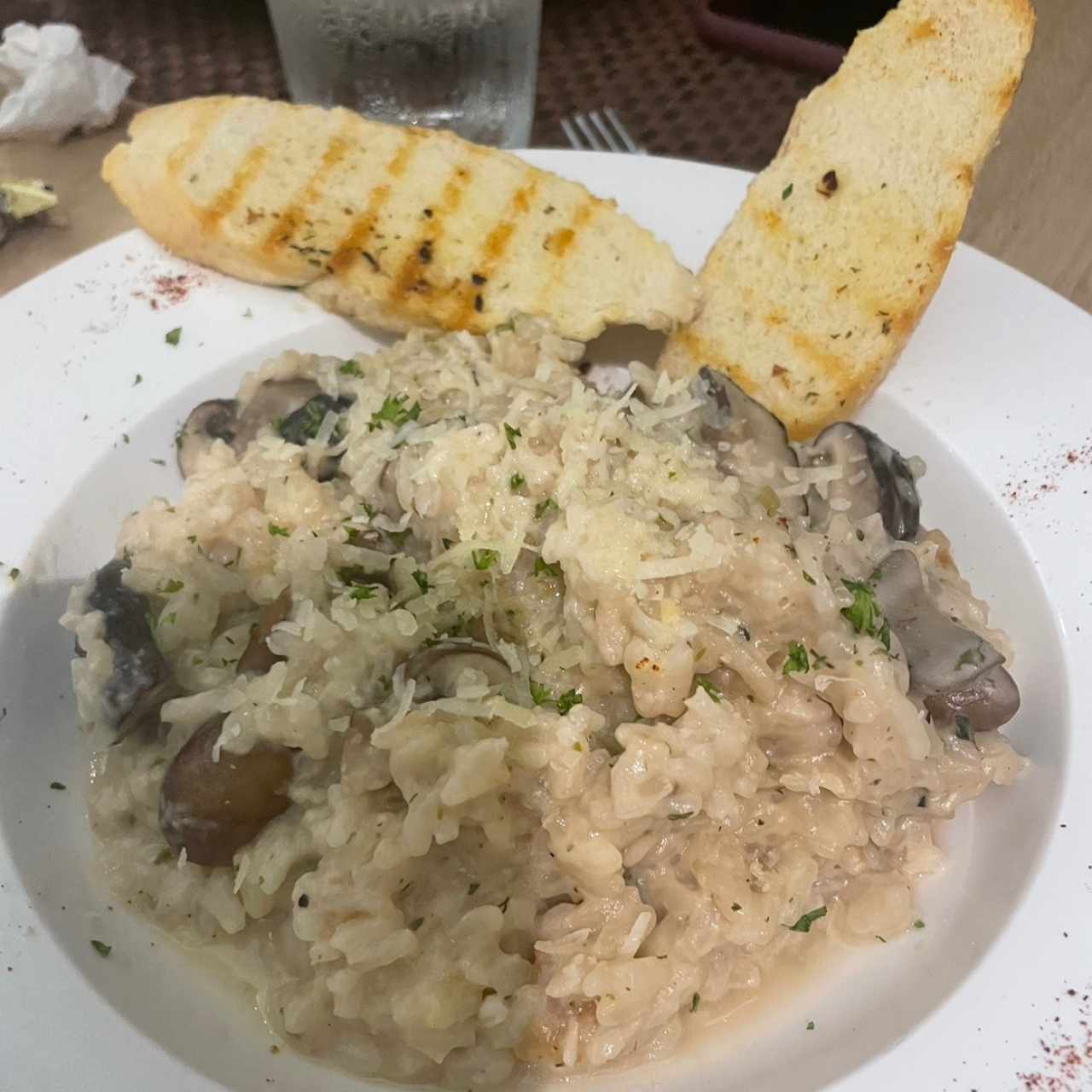 Risotto - Risotto con Champiñones