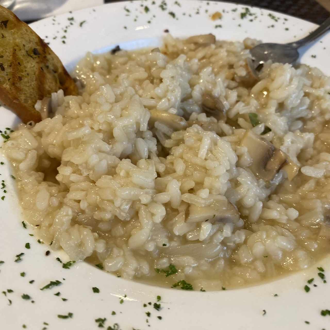 Risotto - Risotto con Champiñones