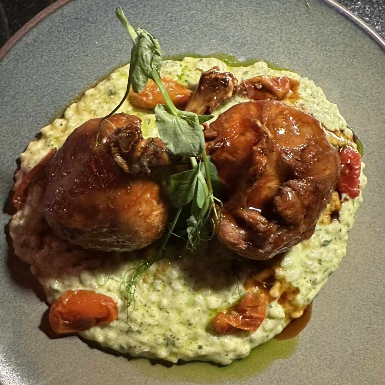 Rissotto de pollo