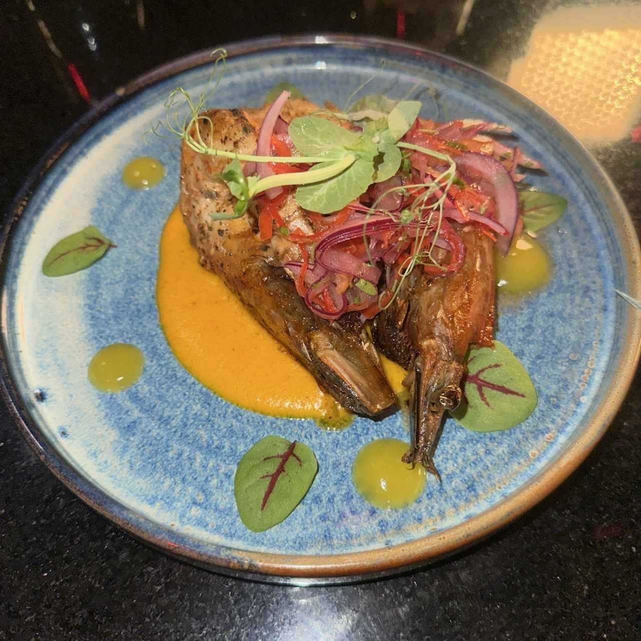 Kitchen - Langostinos grilled