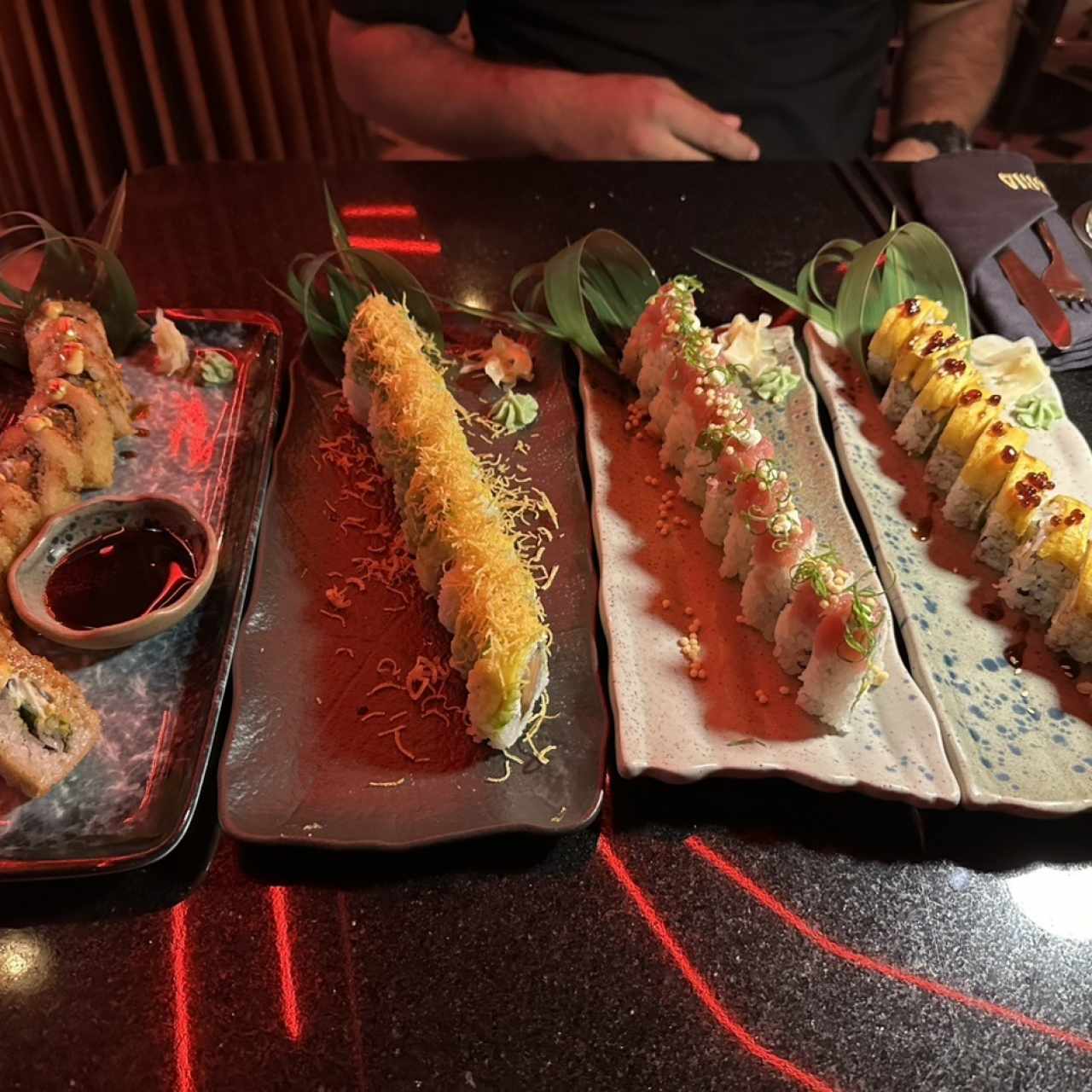 Rollos de sushi 