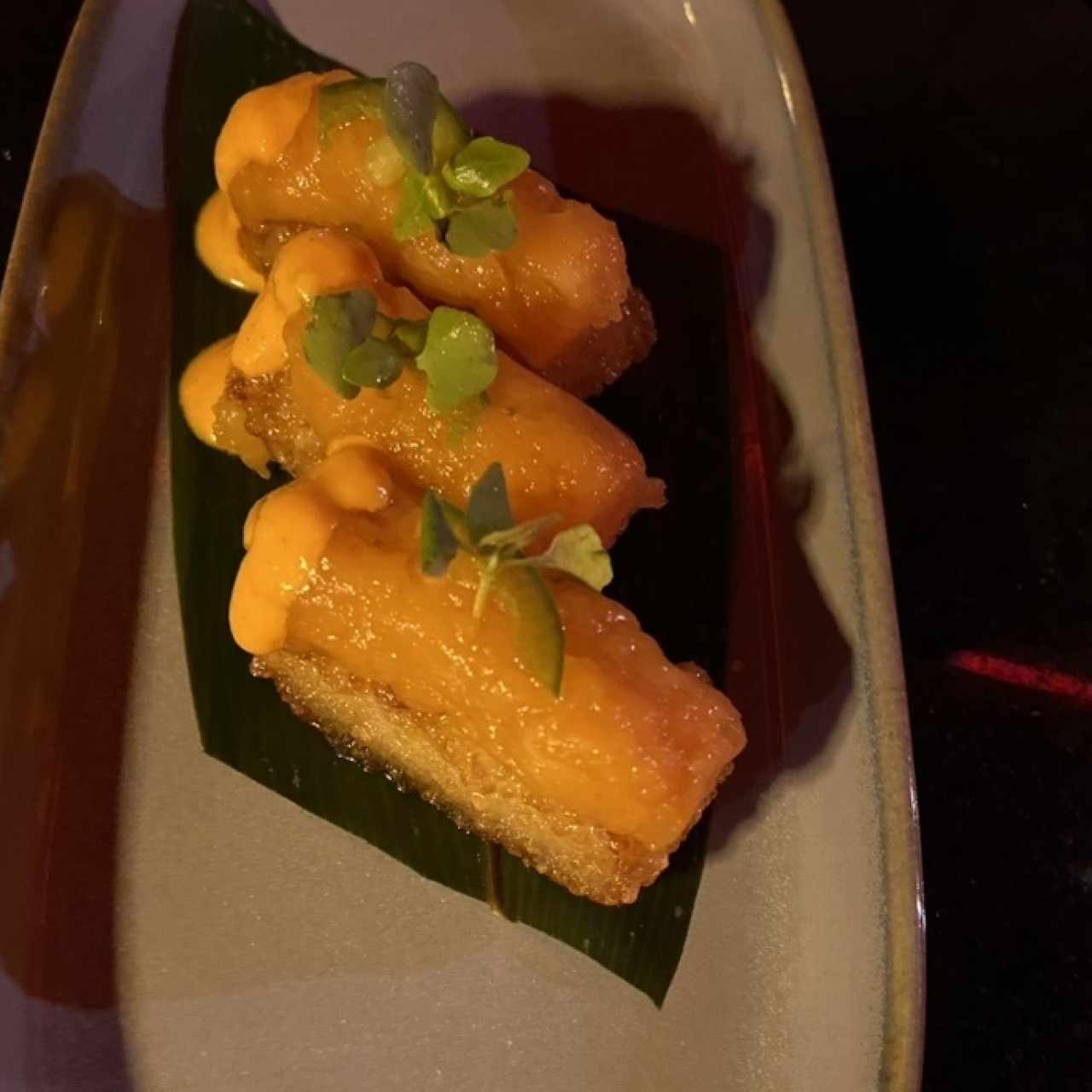Salmón crispy spicy