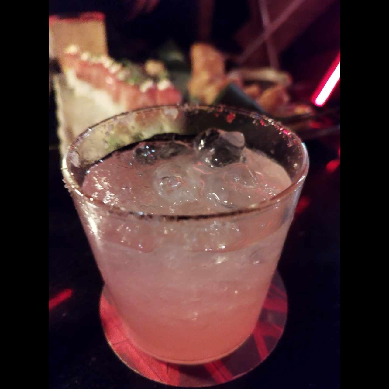 Margarita de Sandía con Albahaca 