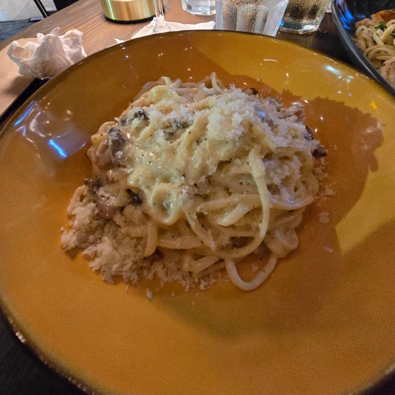 Taglierini a la Carbonara