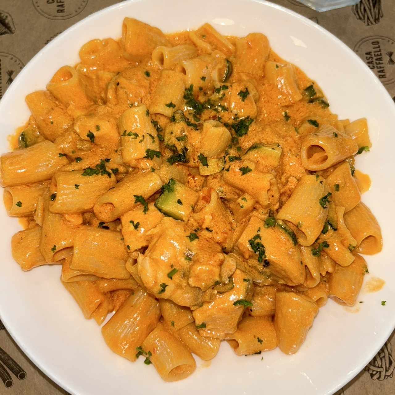 Pasta con Salmone e Zucchine