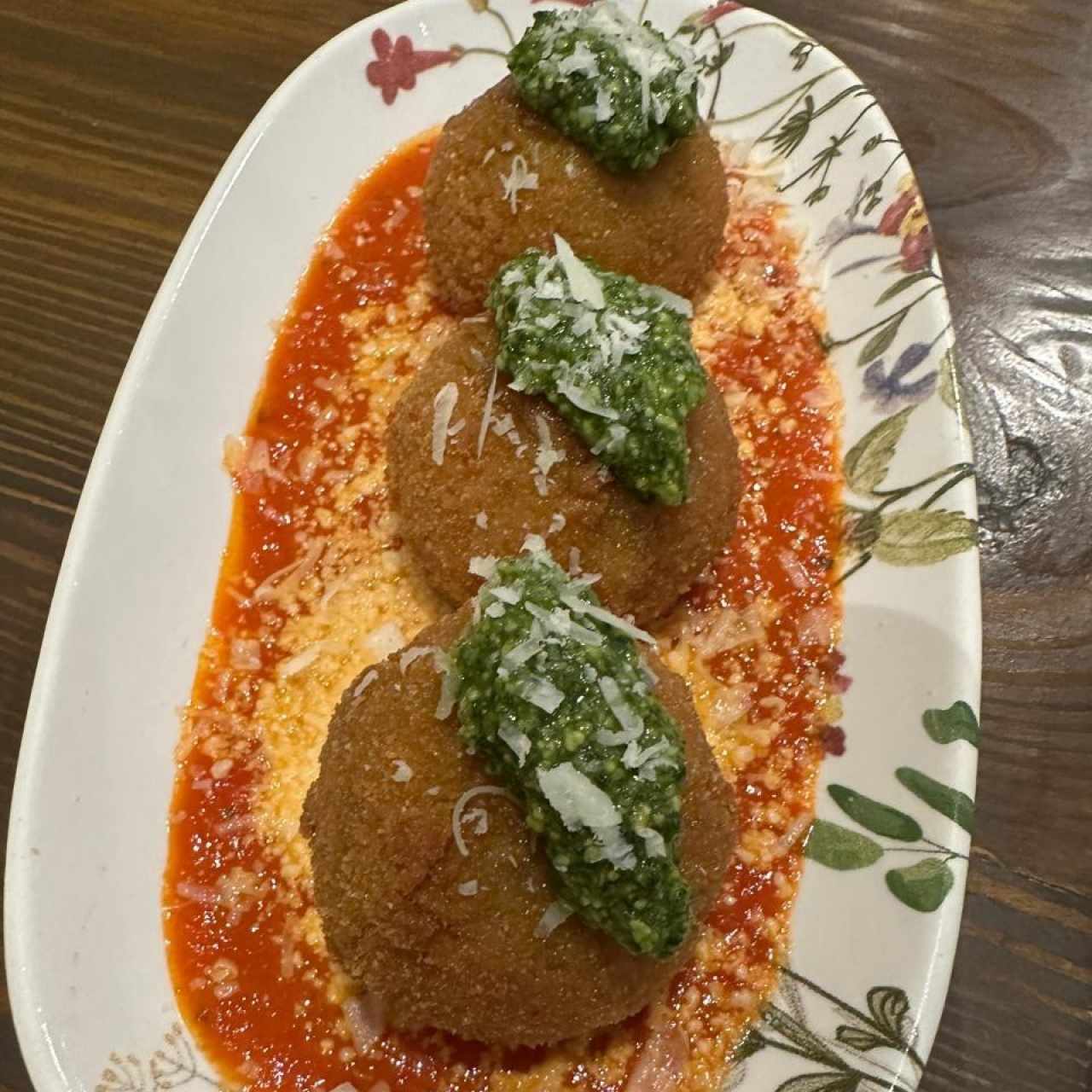 Arancini boloñesa