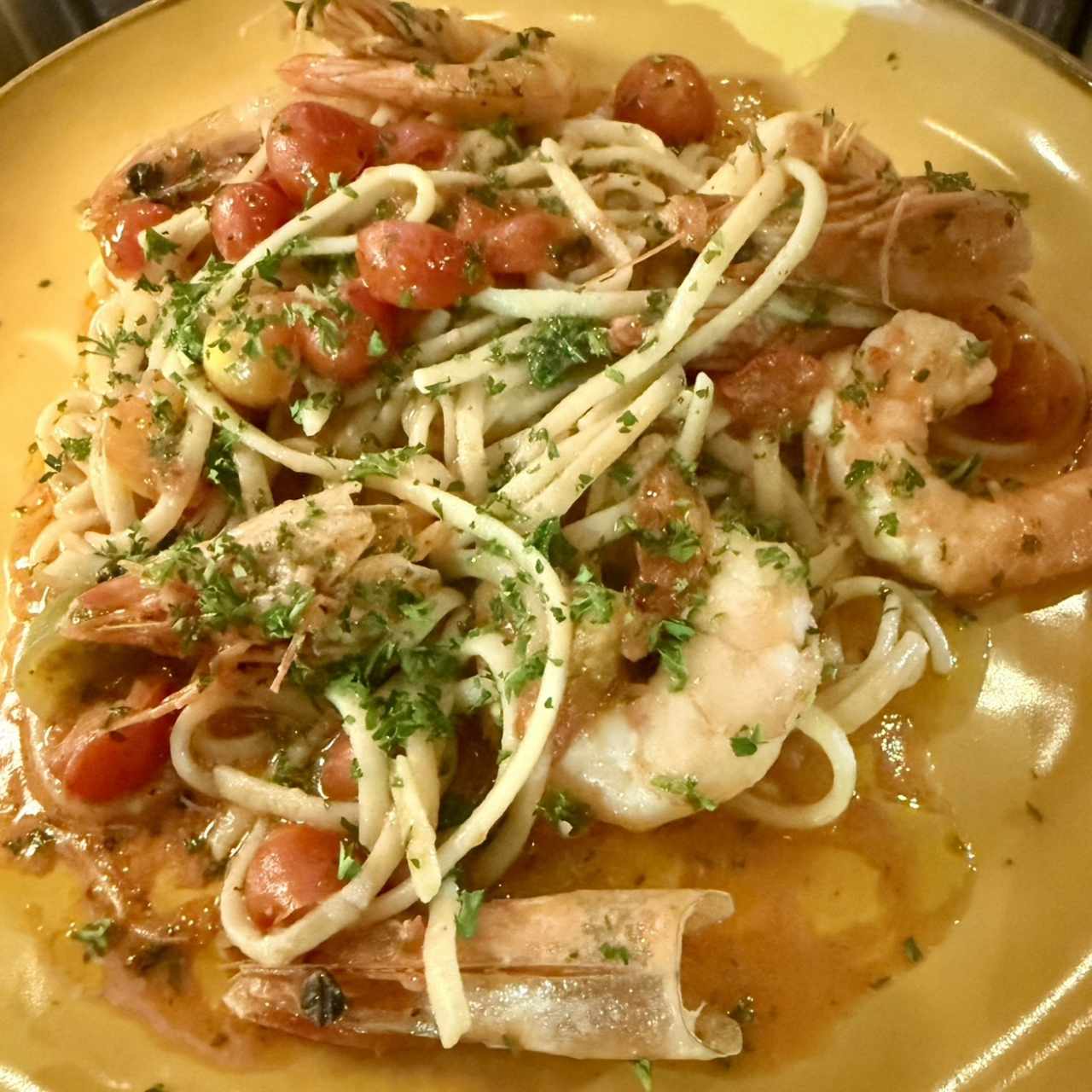 Taglierini al gambero 