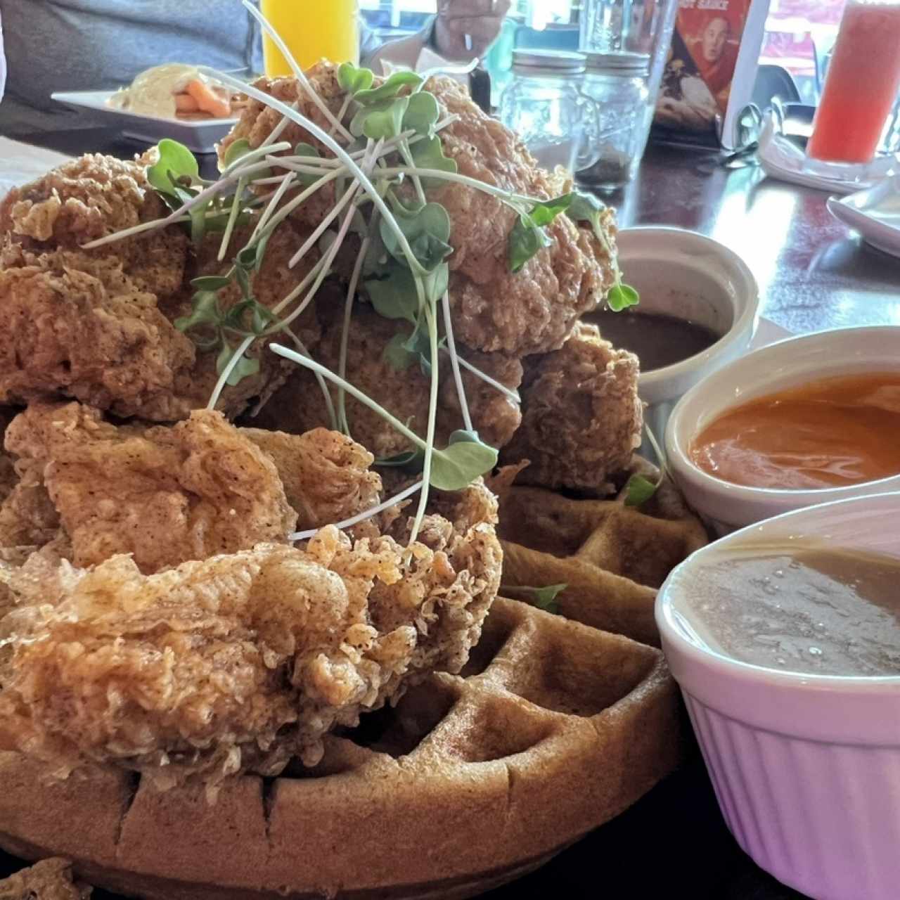 Chicken and Waffles