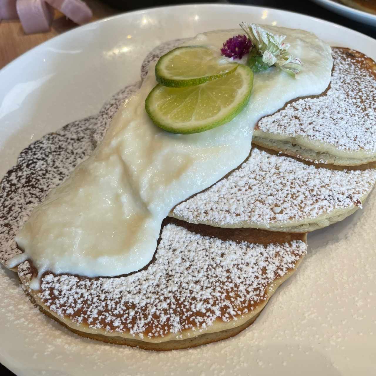 Pancake de Limón y ricotta