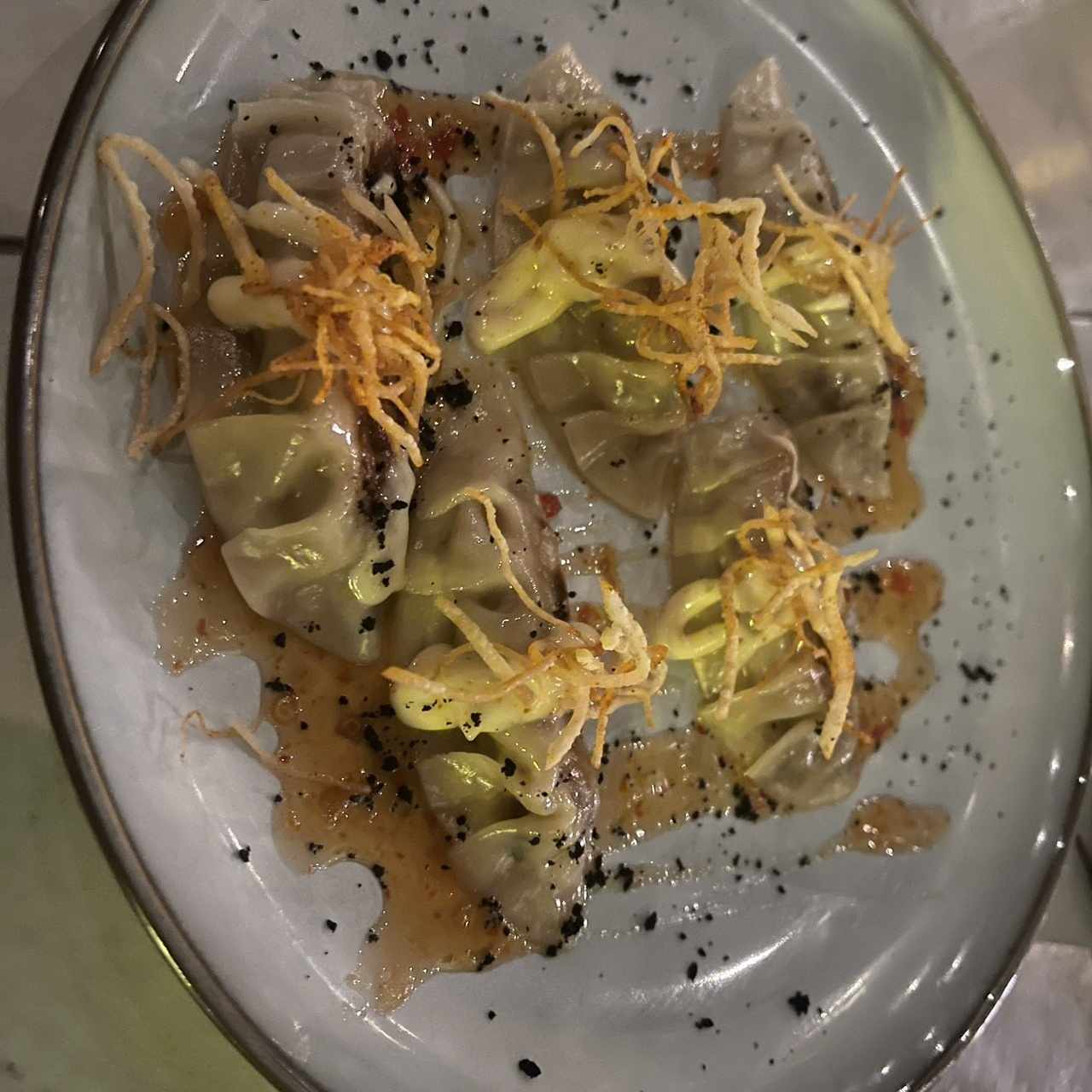 Tako gyosas truffle