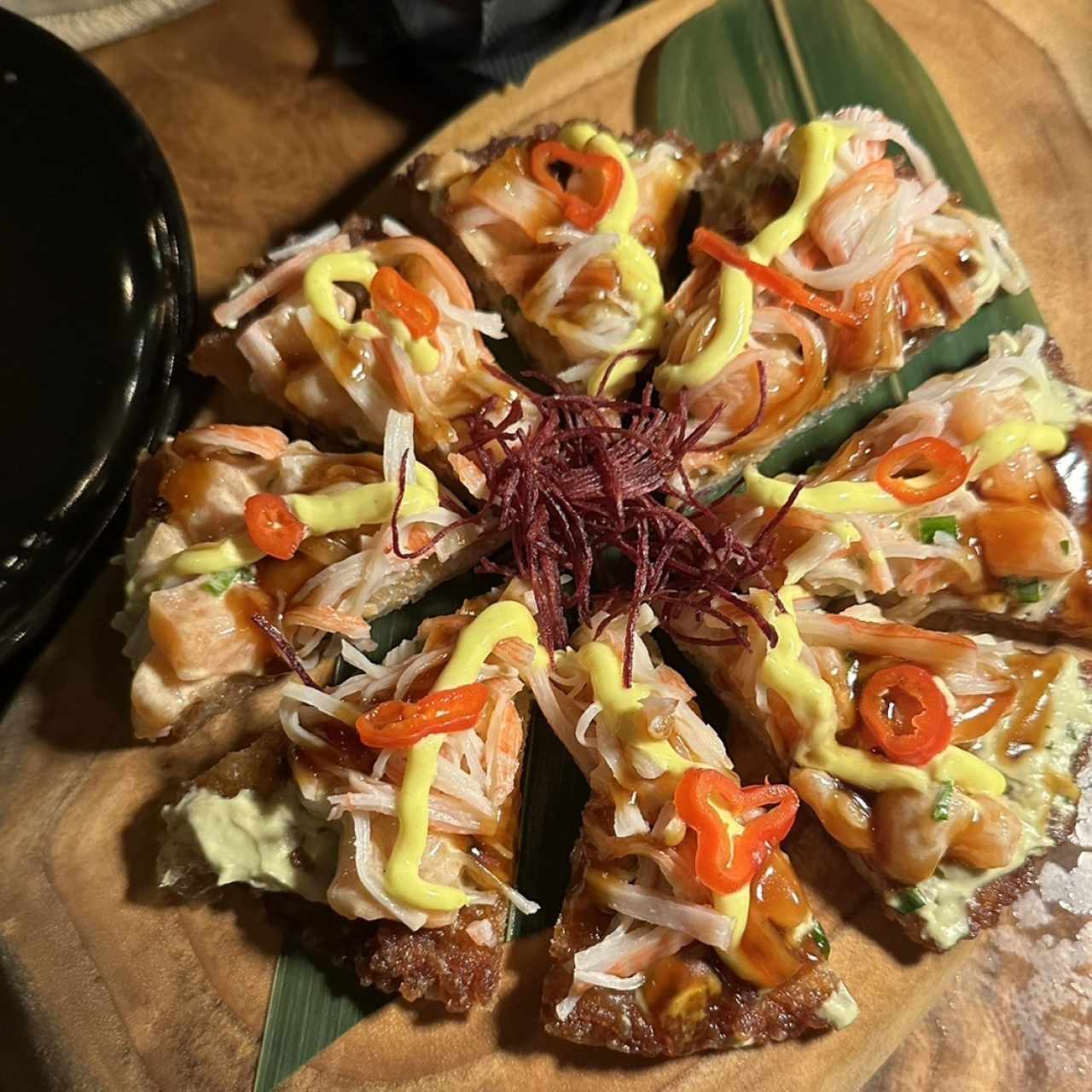 Sushi Pizza (Atún o Salmón)