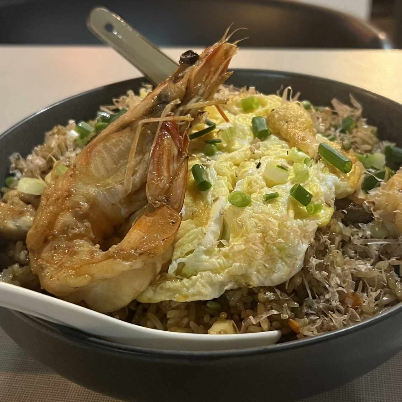 Arroz Oriental con Camarones