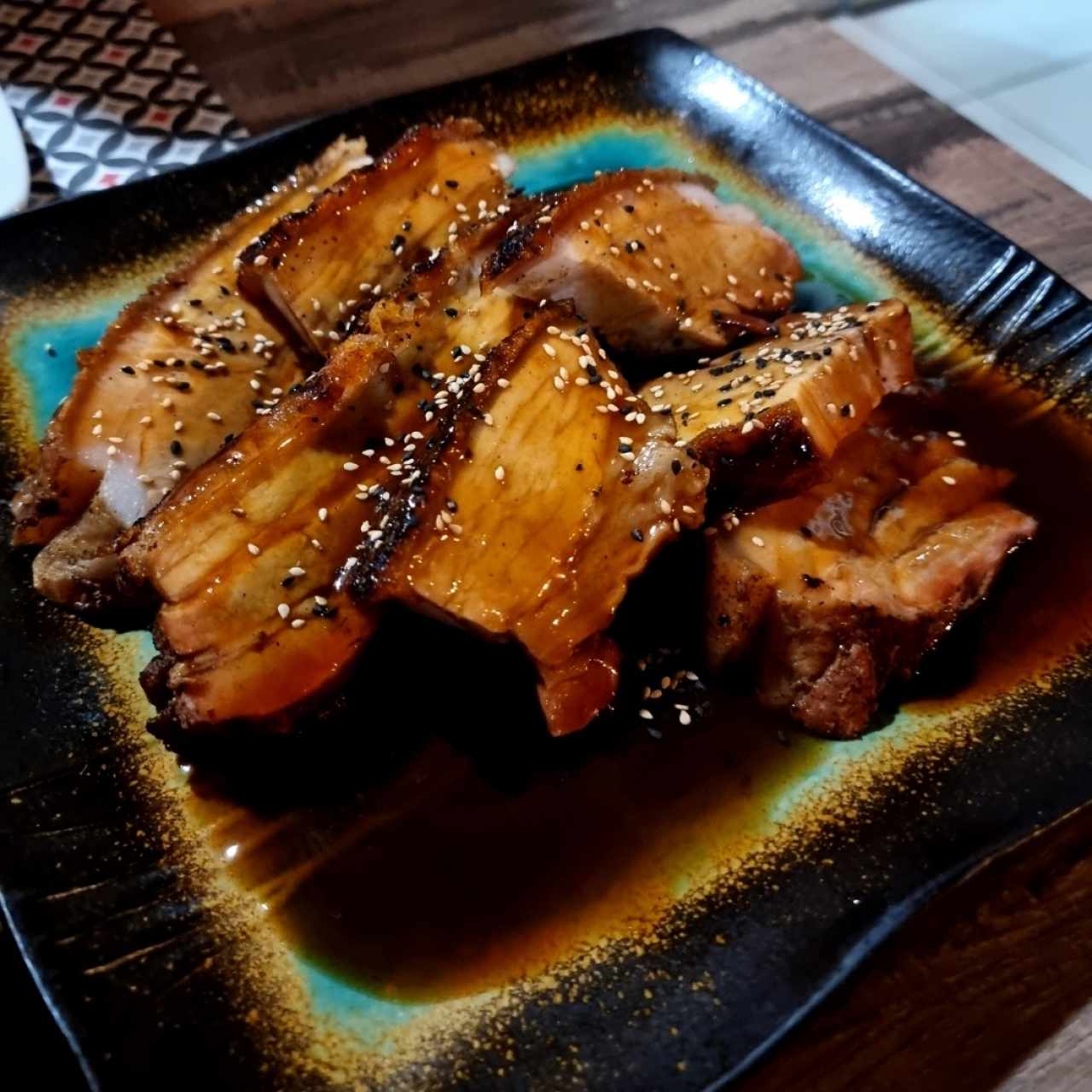 Costillas con salsa de tamarindo 