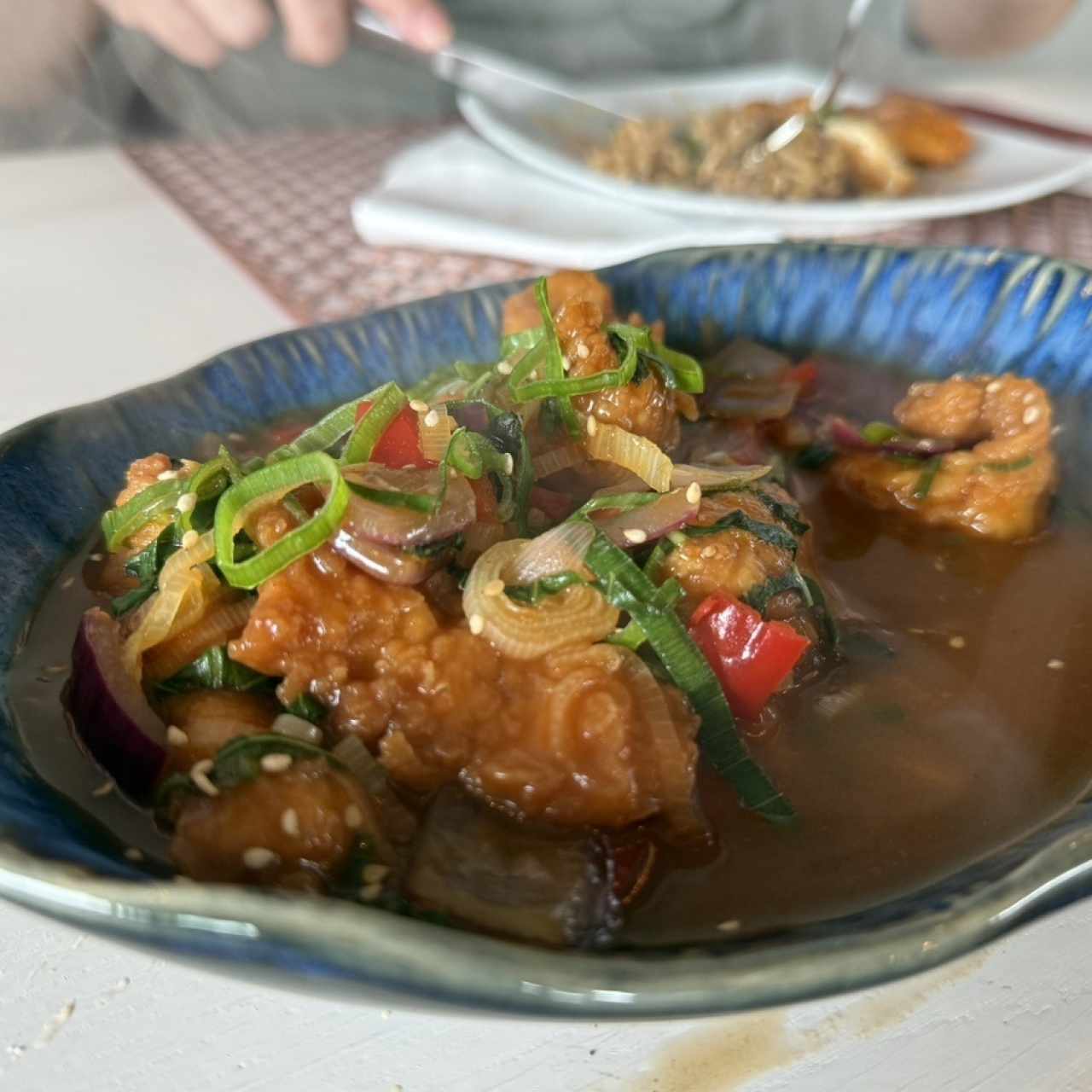 POLLO A LA NARANJA ESTILO THAILANDÉS