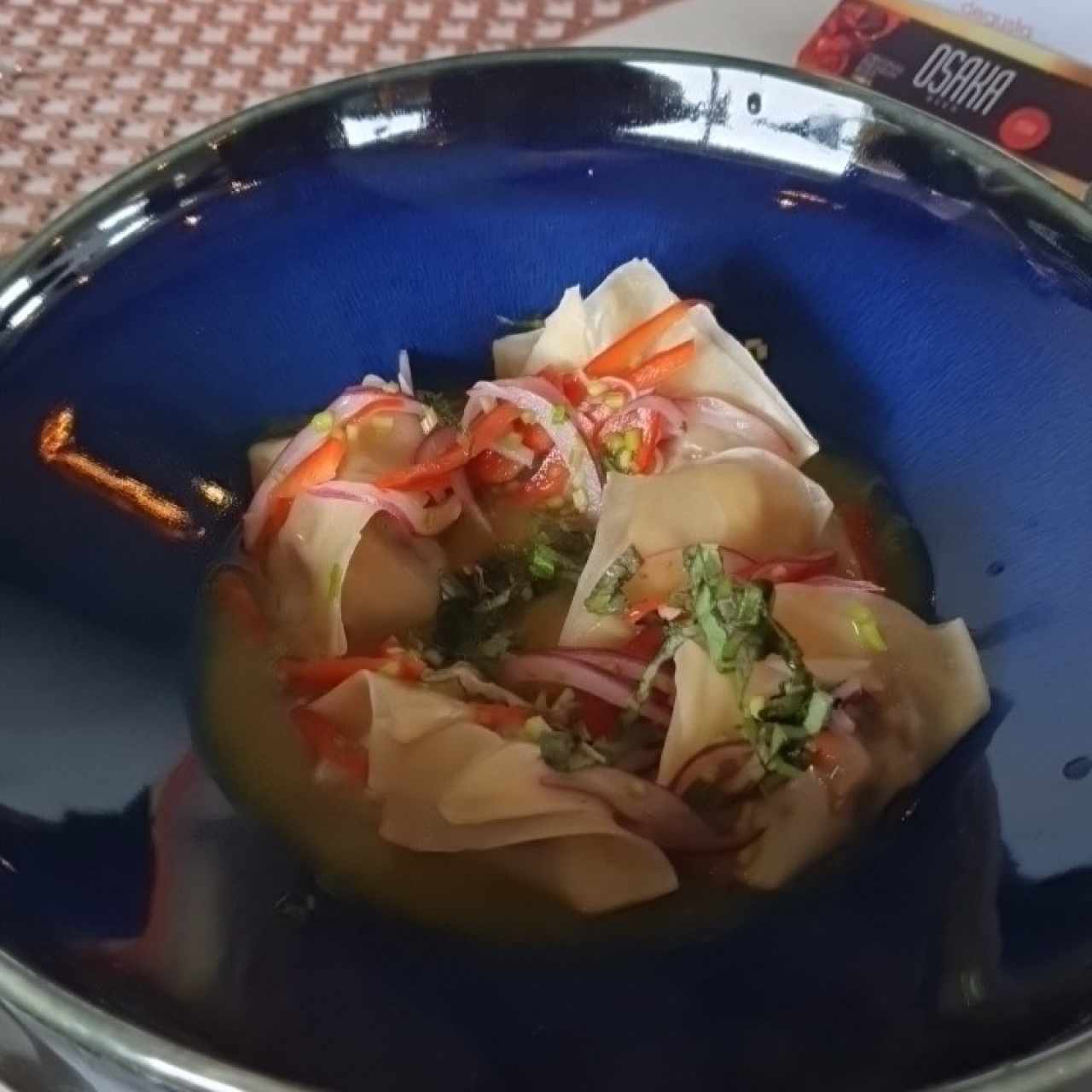 ENTRADAS - WONTON THAILANDÉS
