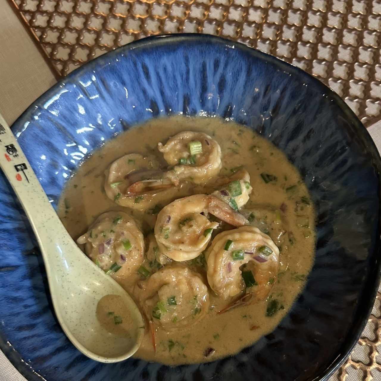 Encocado de camarones 