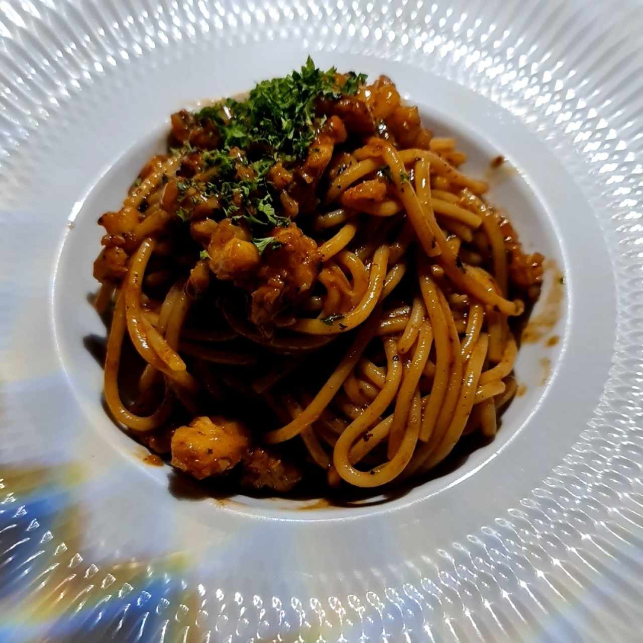 Spaghetti Al Gambero Truffato