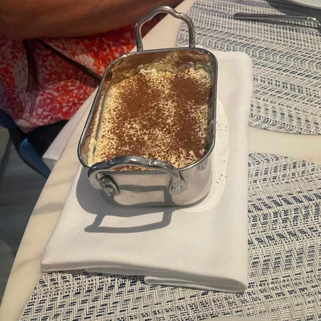 Tiramisú a la minuta