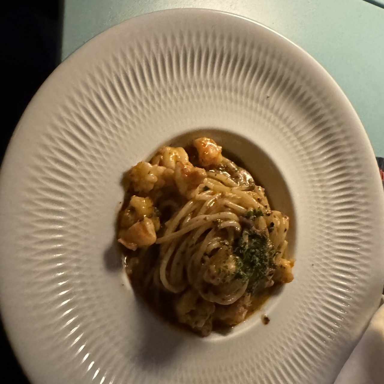 Spaghetti Al Gambero Truffato
