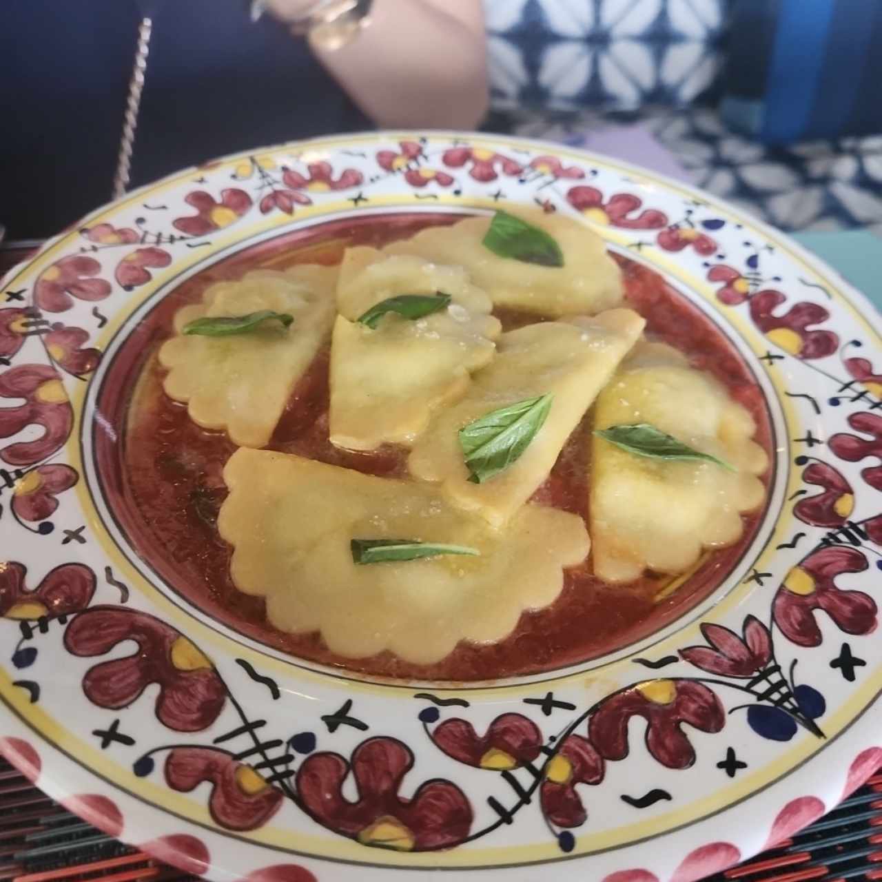 Mezzeluna de Espinaca y Fontina