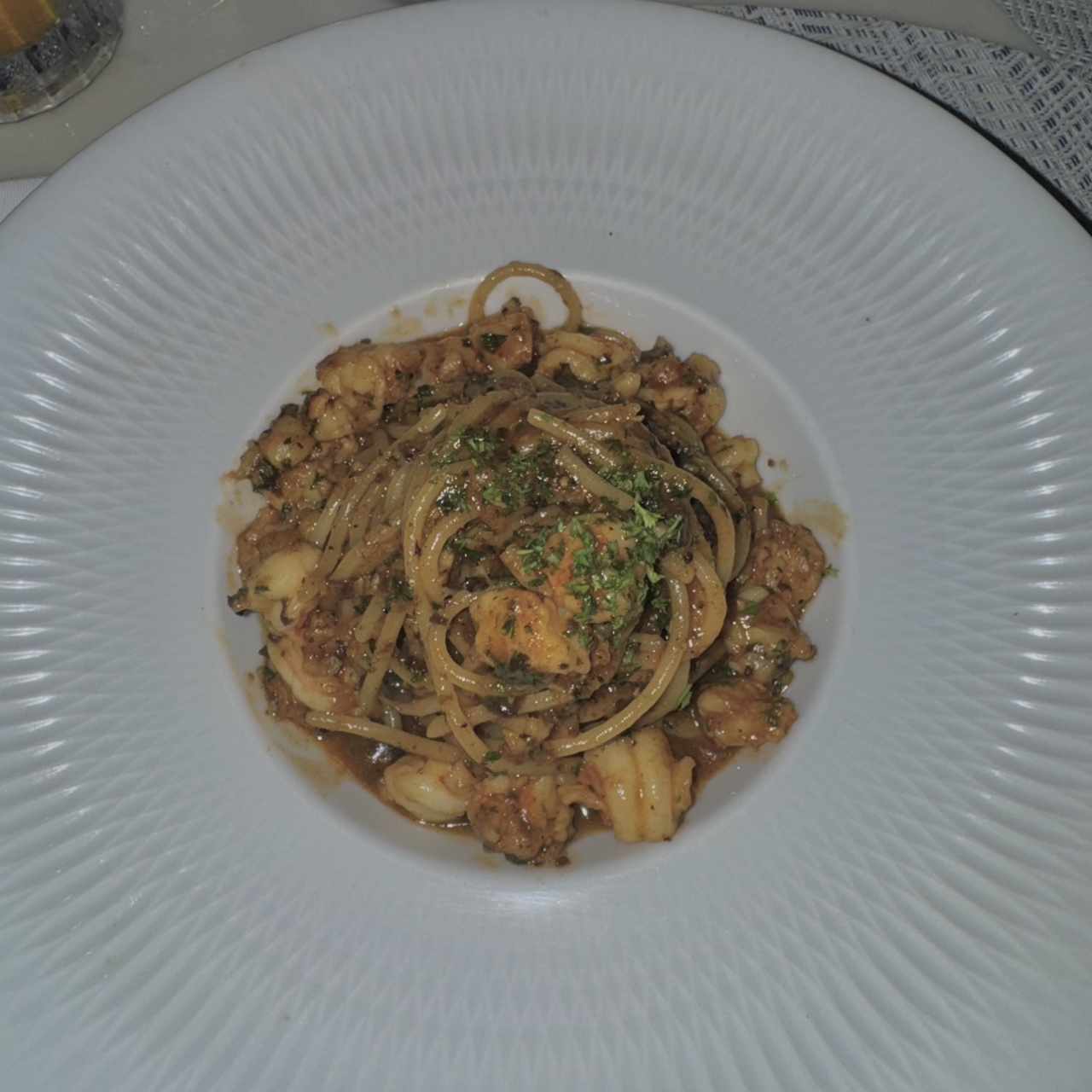 Spaghetti Al Gambero Truffato
