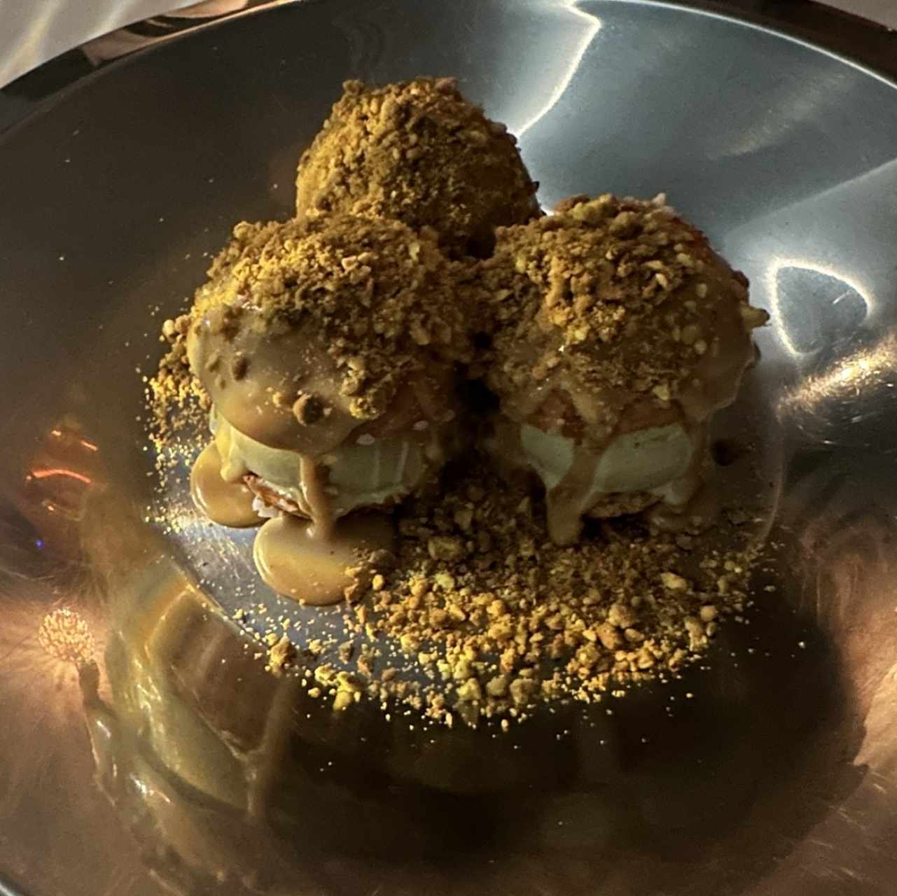 Profiteroles buenisimos!! 