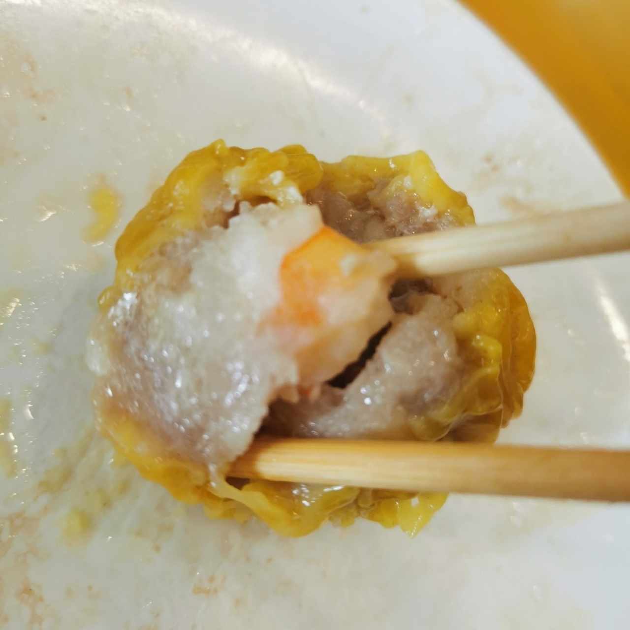 Siu Mai.. Se ve el camarón 