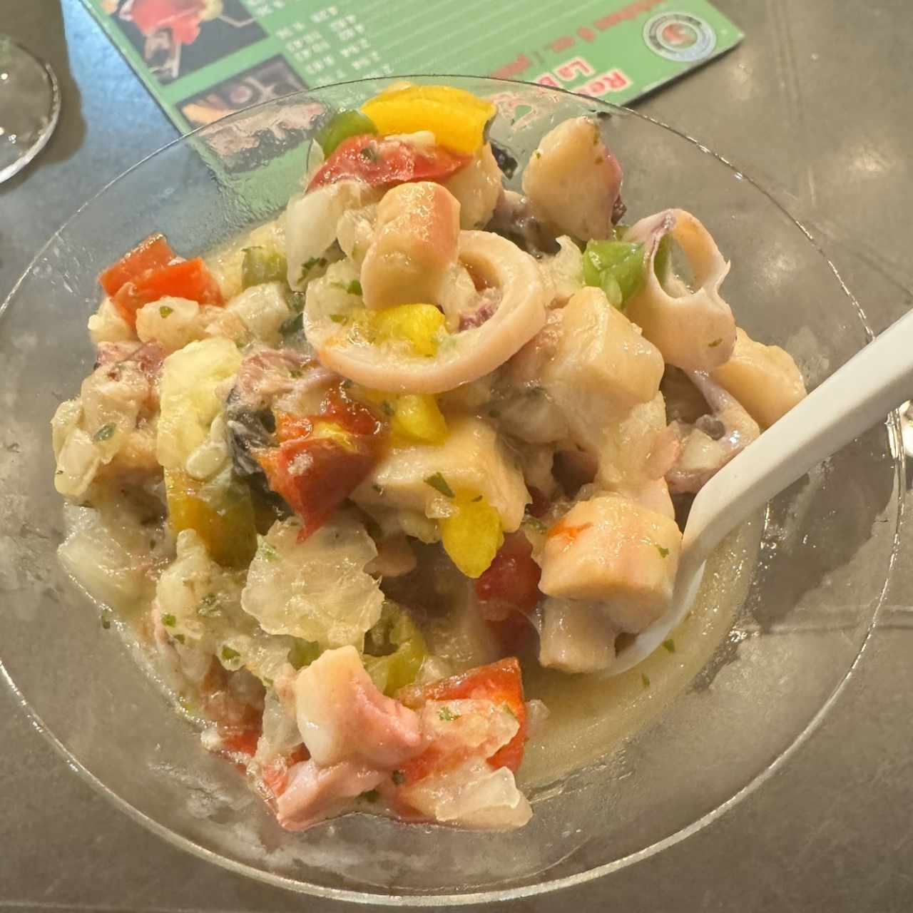 Ceviche mediterraneo