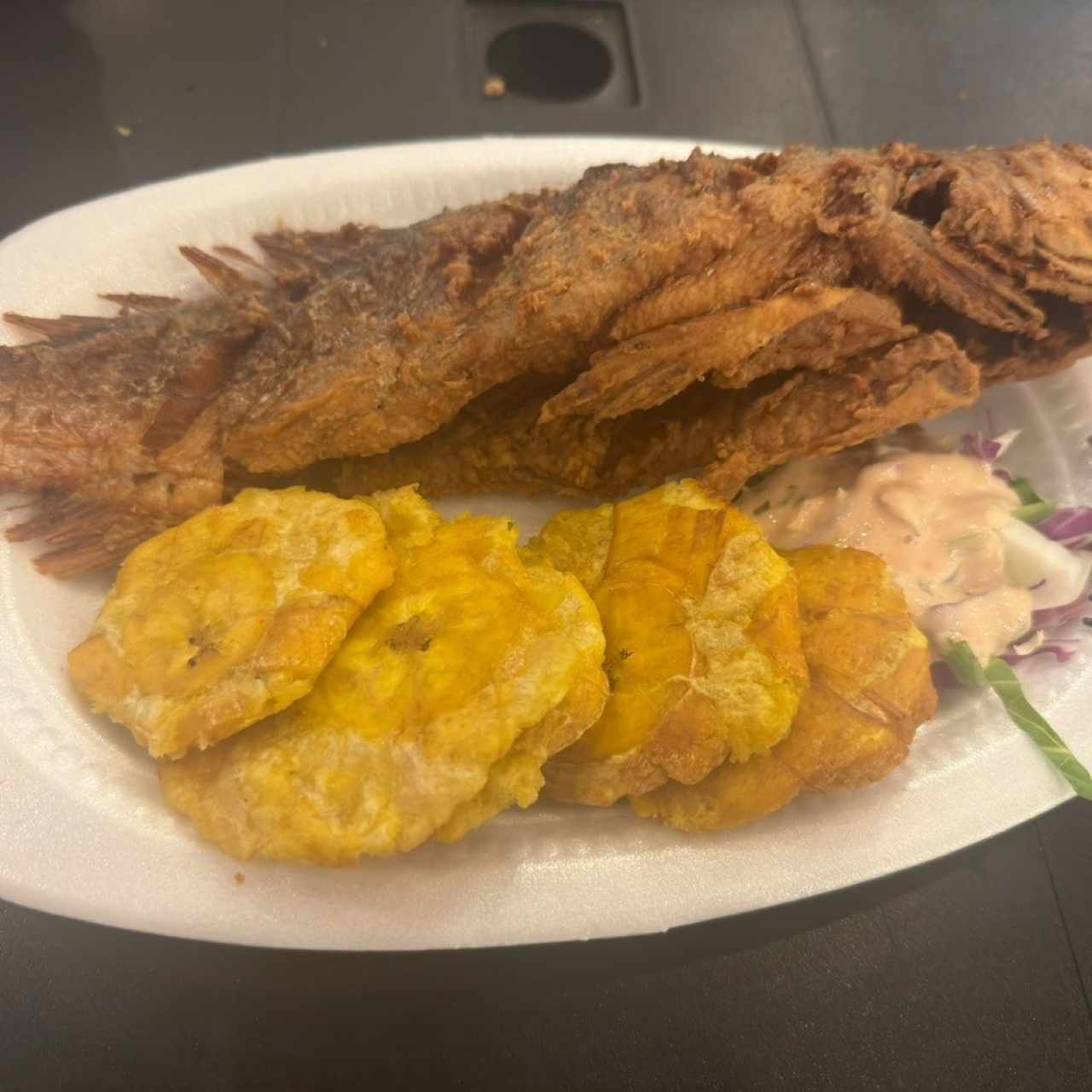 Pescado frito