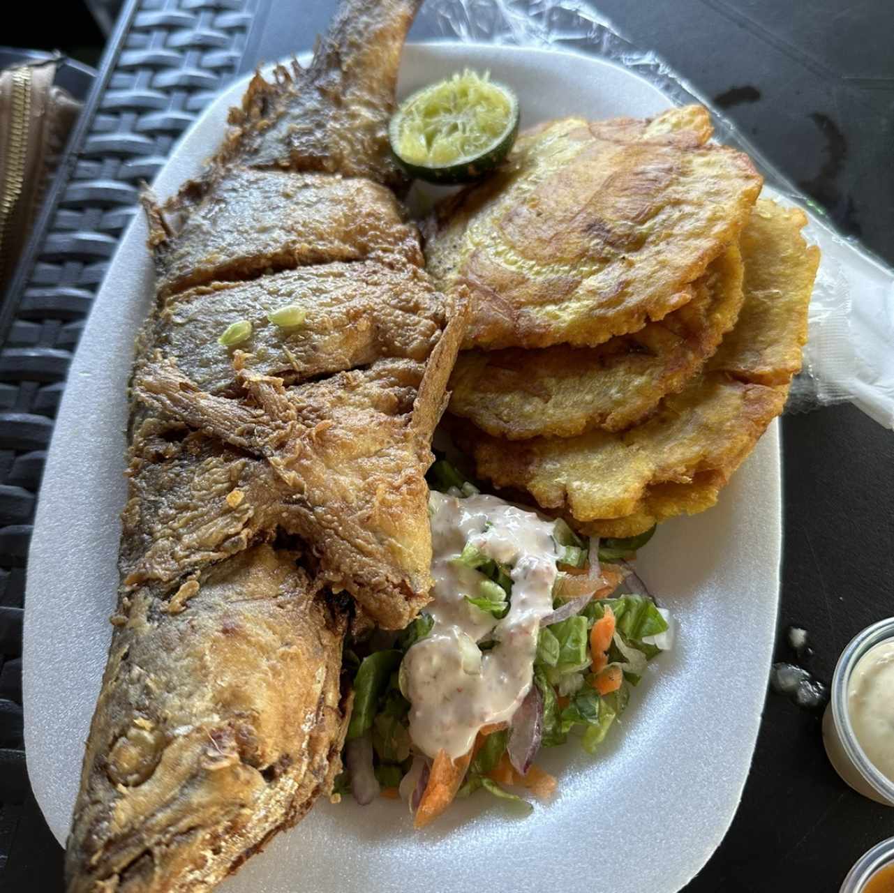 Pescado frito