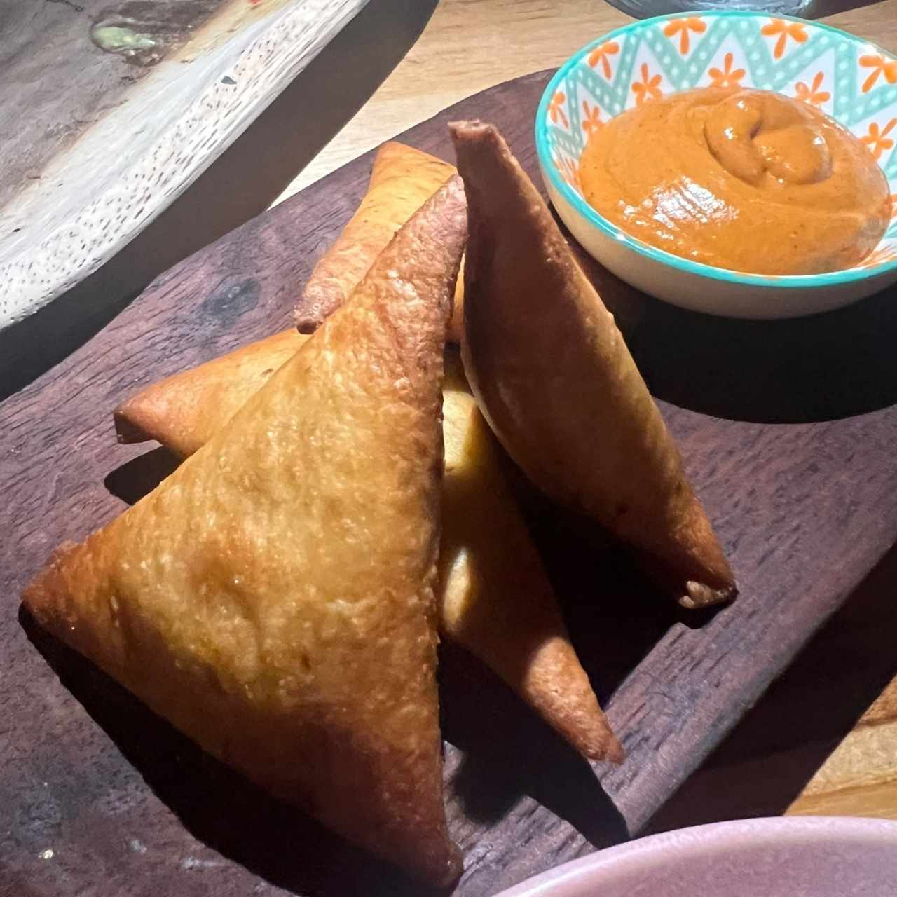 Empanadas de pork belly