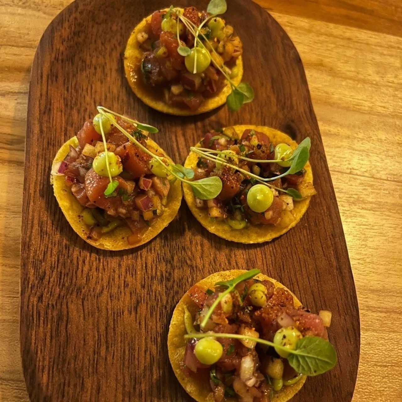 Tostadas de atun