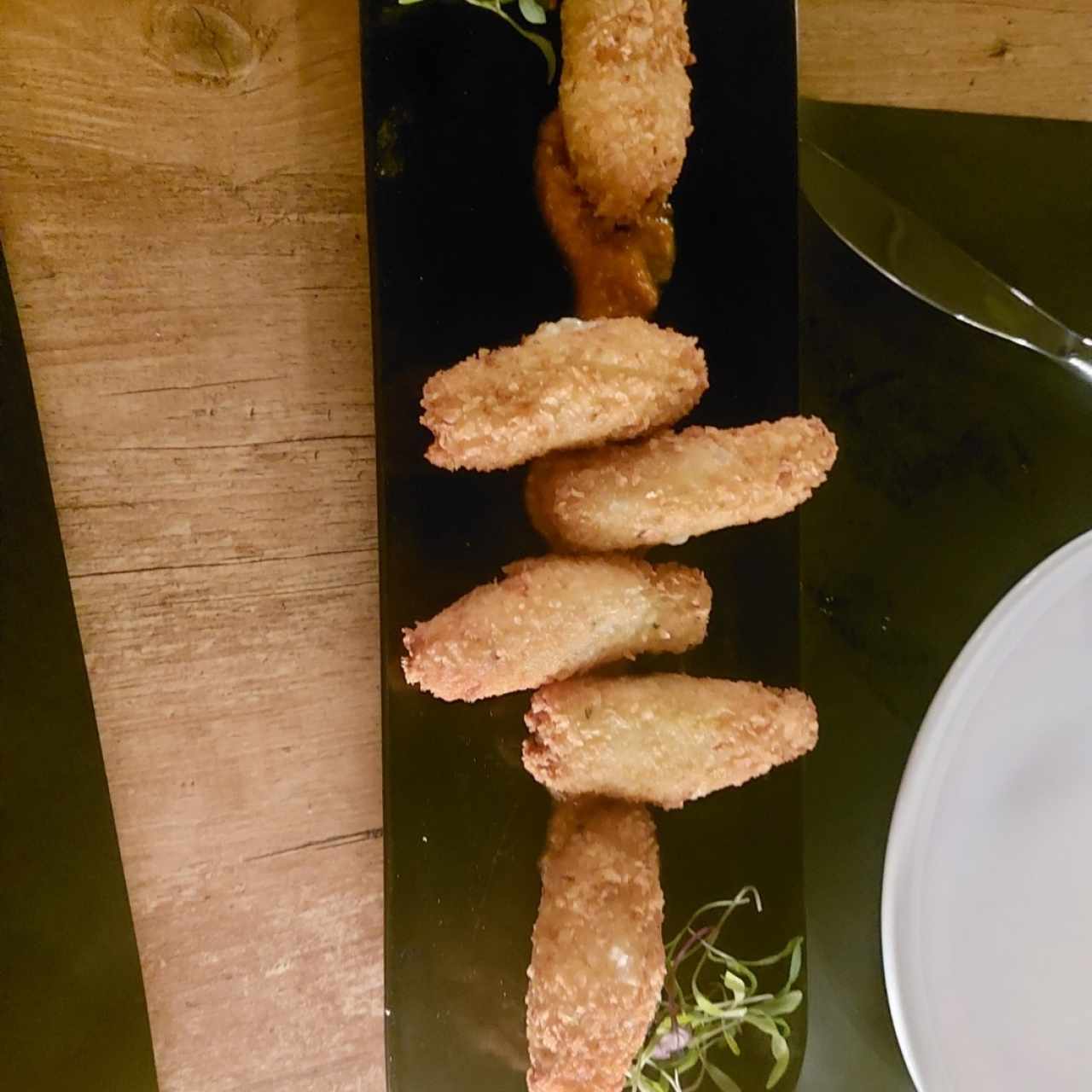 Entrantes - Croquetas de bacalao