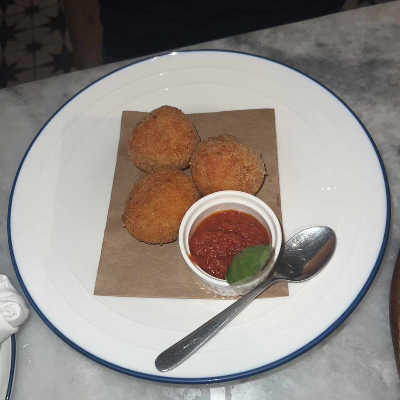 Supplí al telefono (Croquetas de arroz)