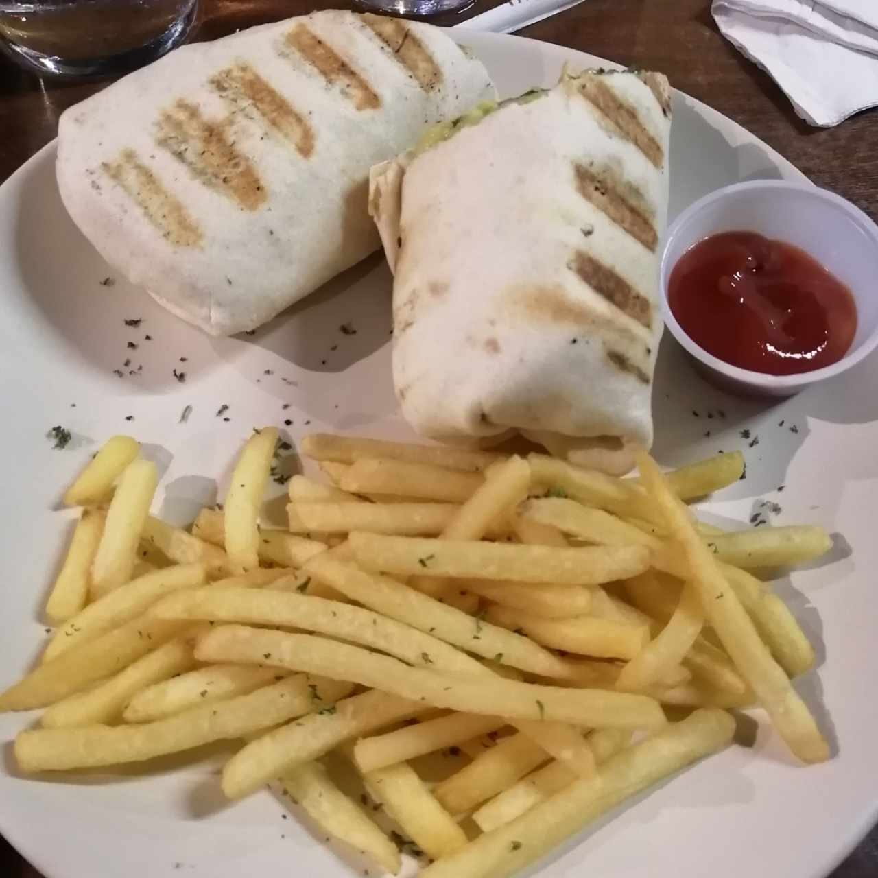 Wrap de Pollo a la Parrilla Mika