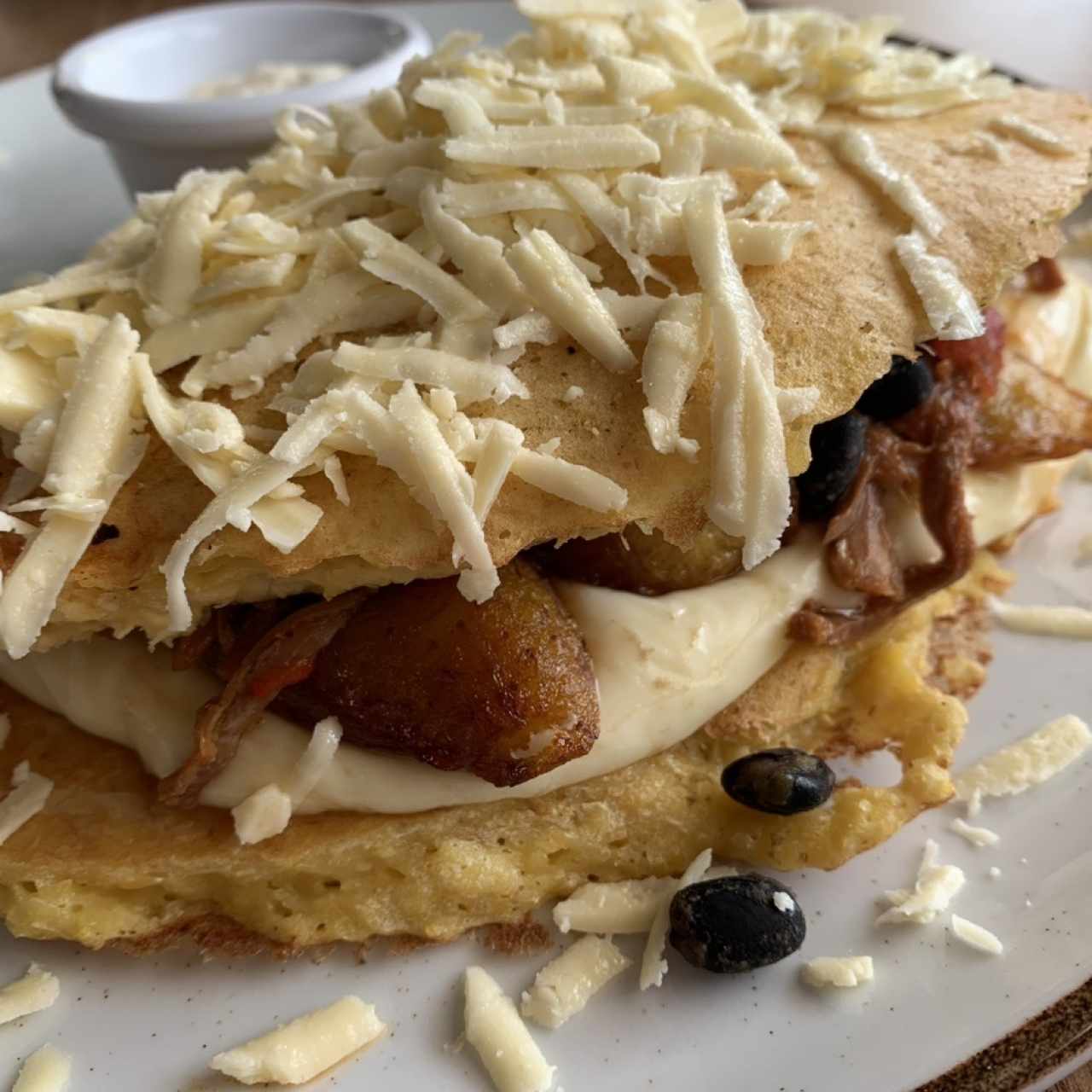 Cachapa de Queso y Pabellón