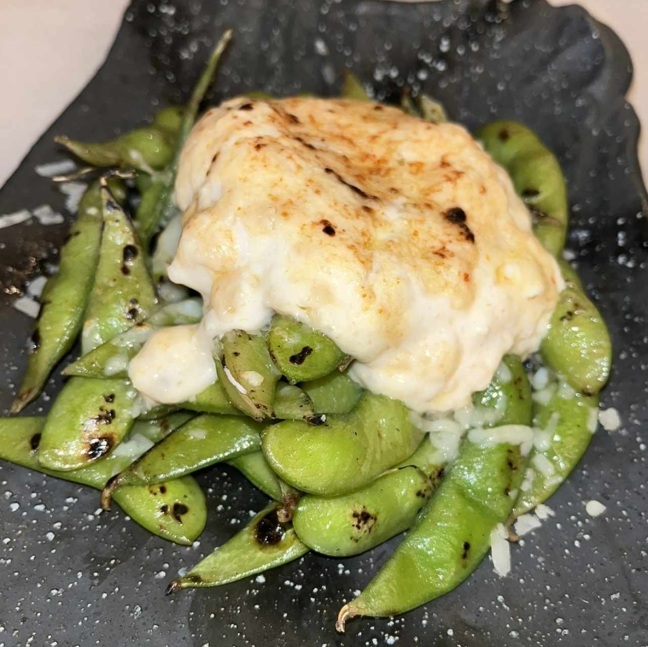 Parmesan & Truffle Edamame