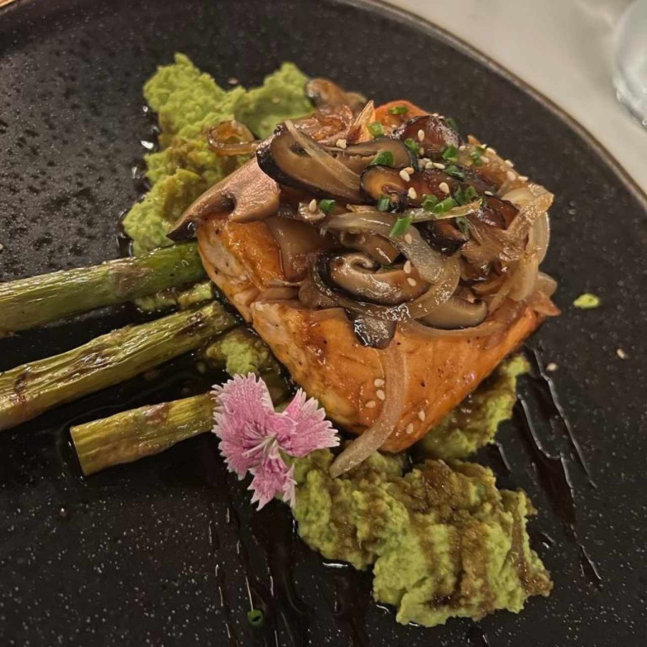 Main Course - Korean Balsamic Salmon