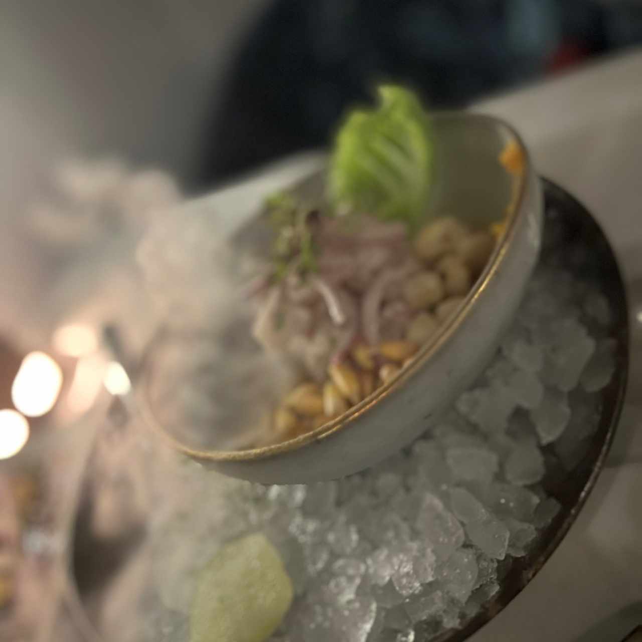 Ceviche de Corvina y Calamar