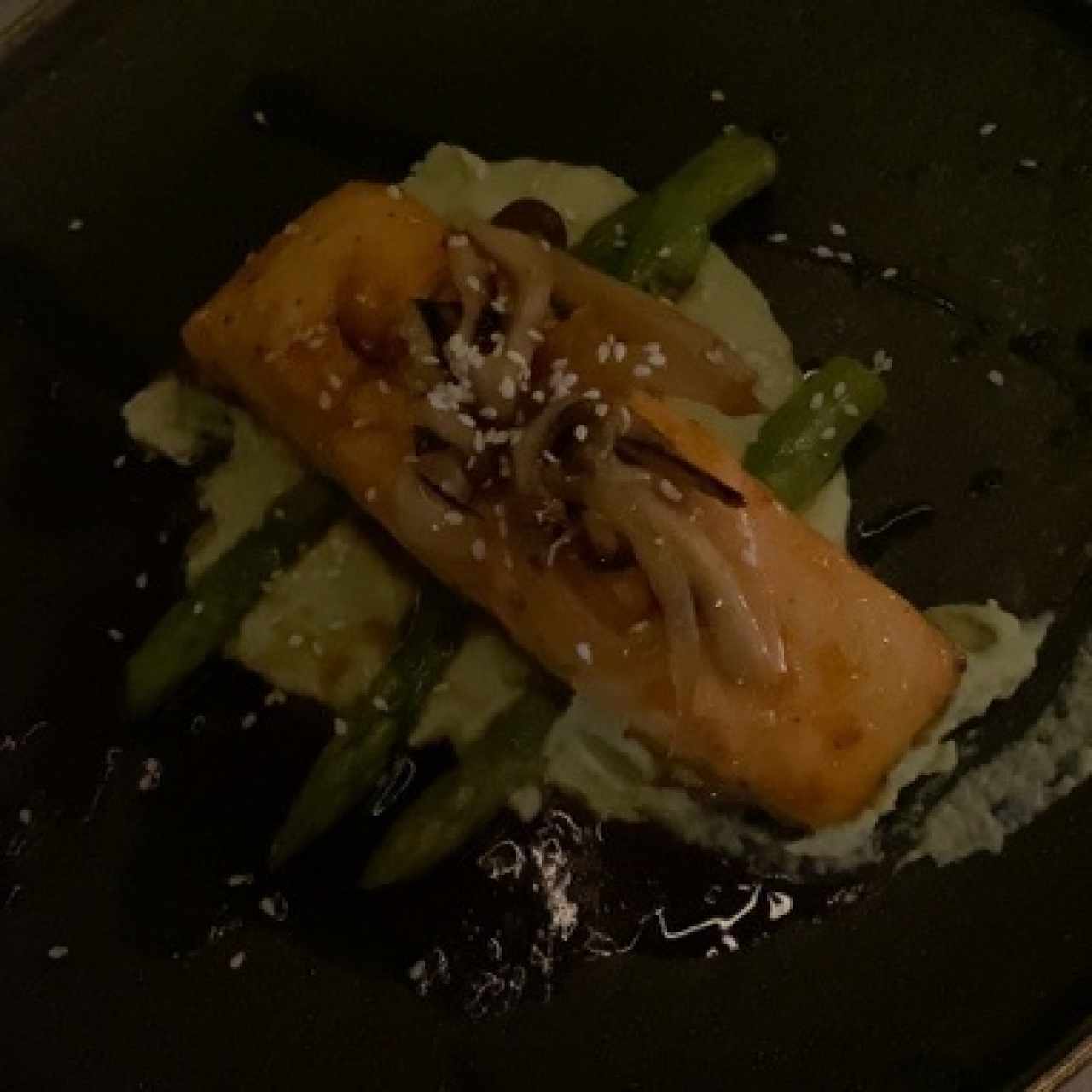 Main Course - Korean Balsamic Salmon