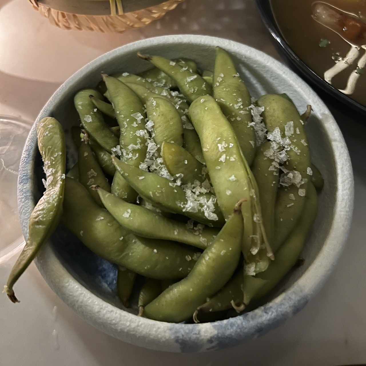 Parmesan & Truffle Edamame