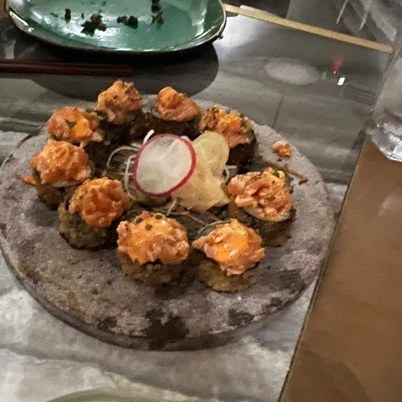 To Share - Salmon crispy rice