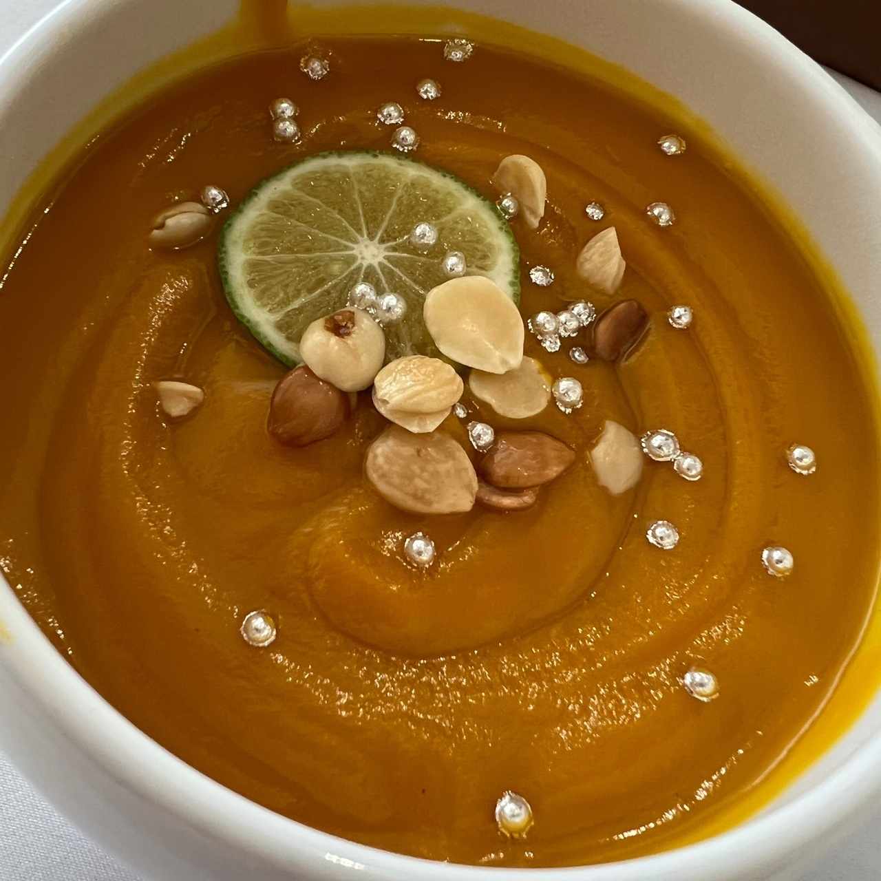 Entrada - Crema de Calabaza