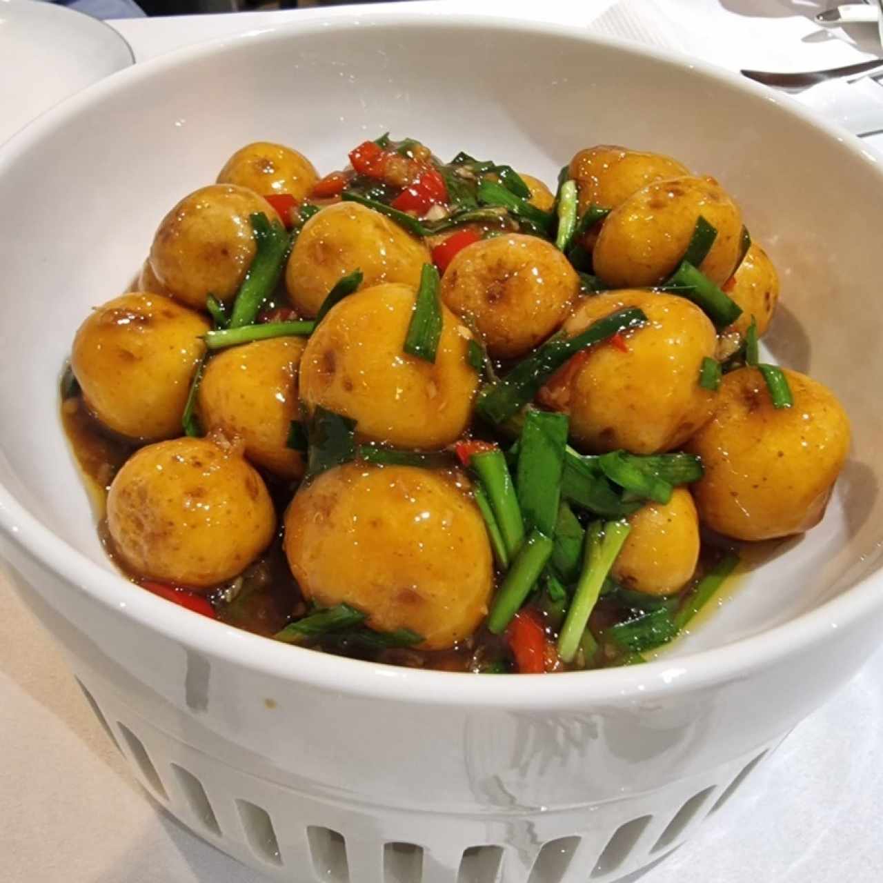 Papas con Puerro de Primavera