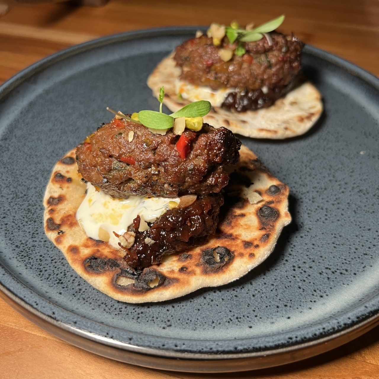 Koftas de Cordero a la Brasa