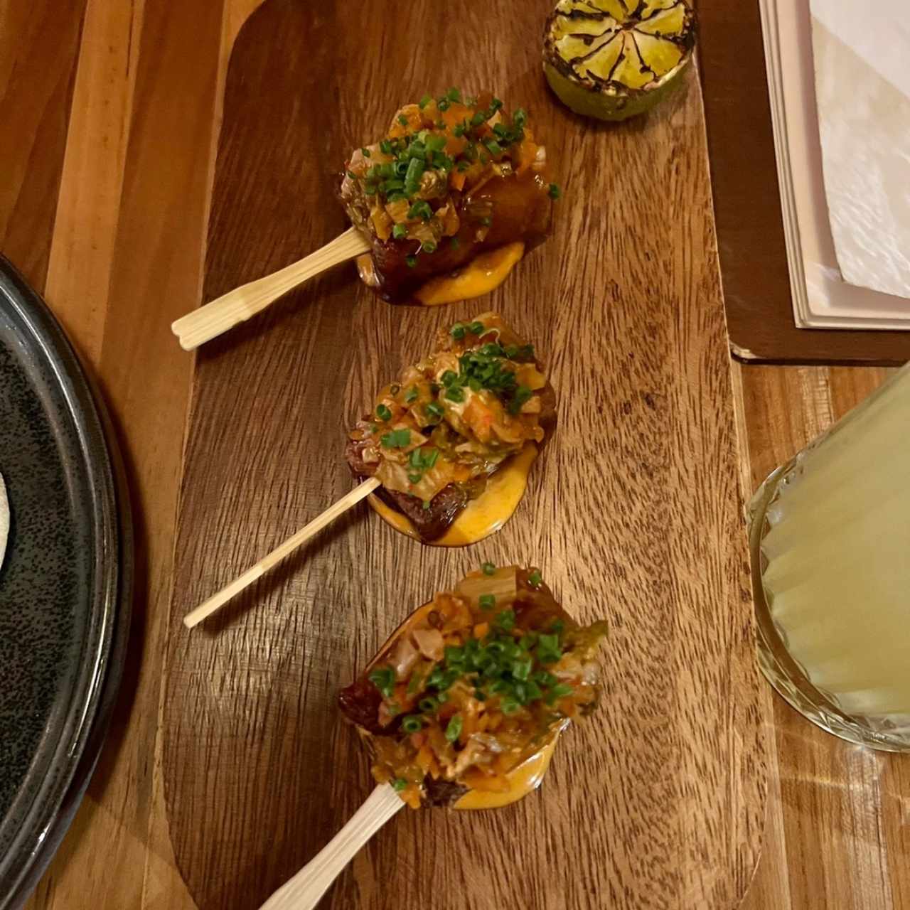 Para Compartir - Pork Belly Lollypops