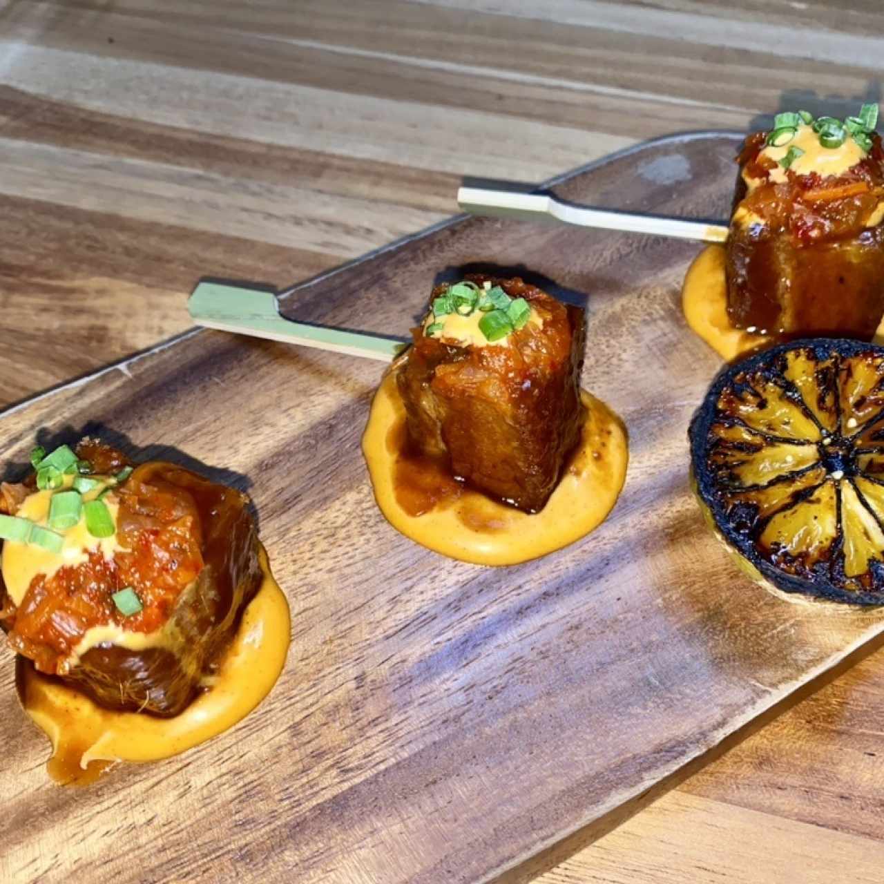 Para Compartir - Pork Belly Lollypops