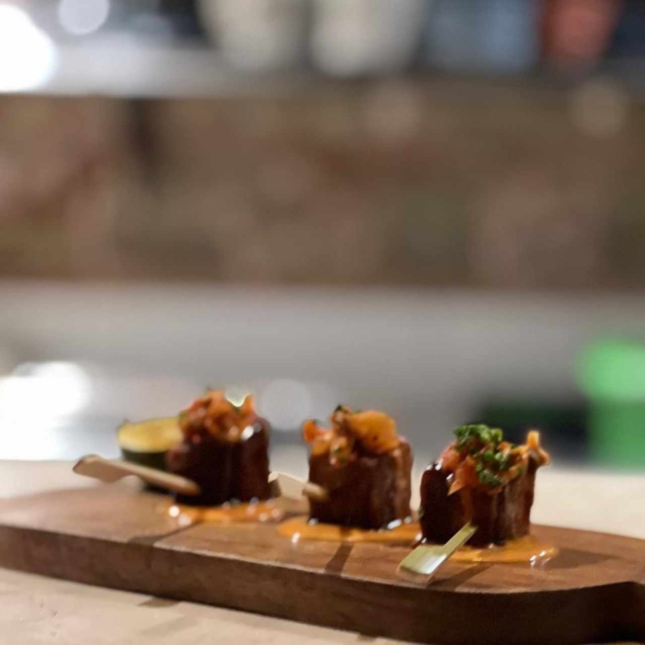 Para Compartir - Pork Belly Lollypops