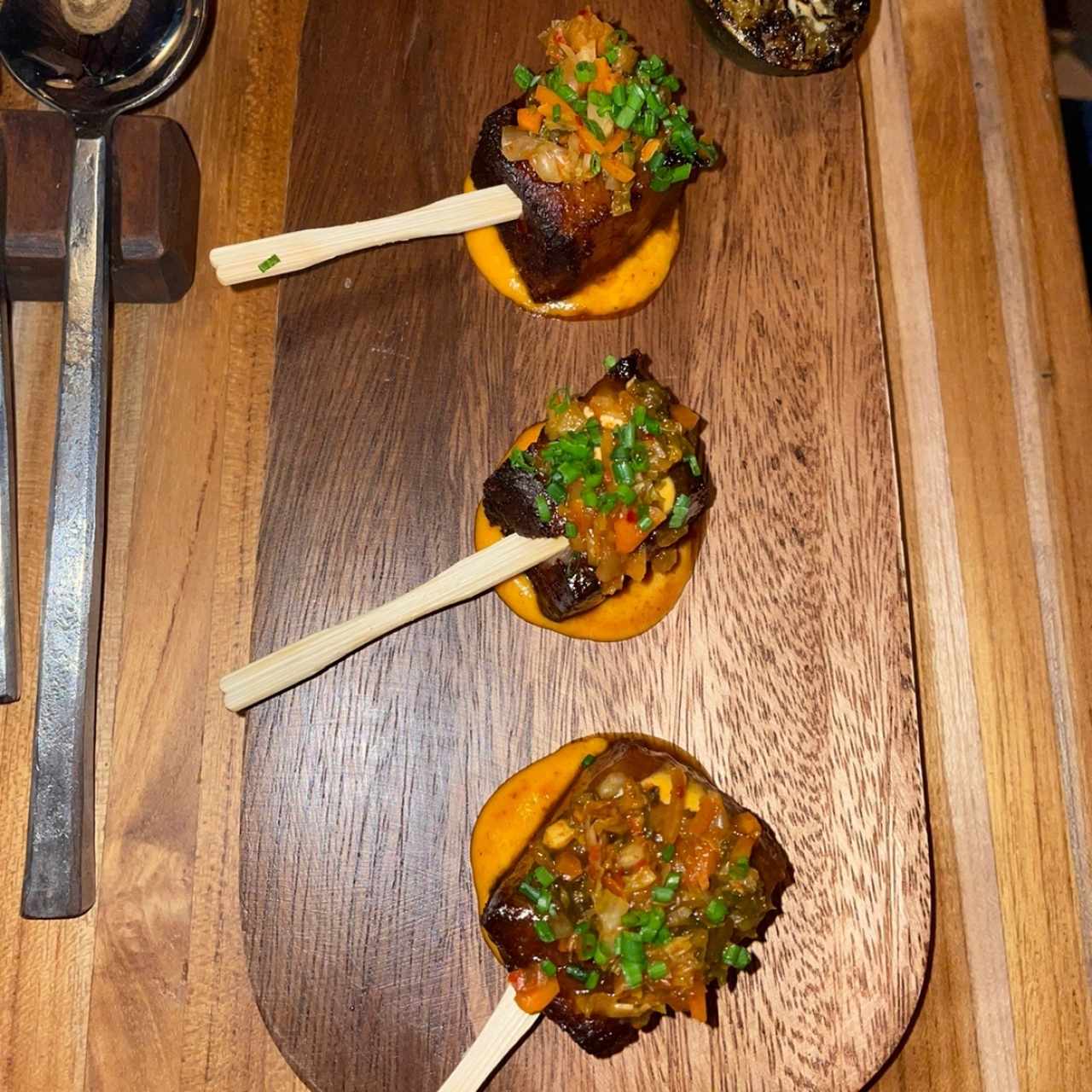 Para Compartir - Pork Belly Lollypops