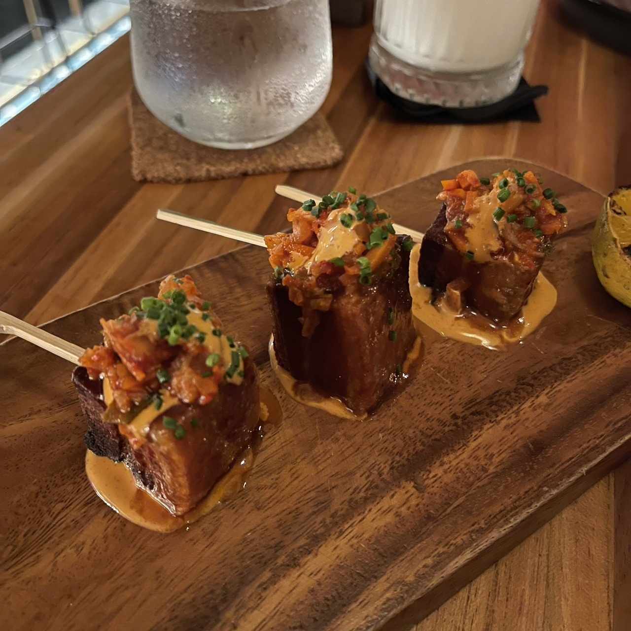 Para Compartir - Pork Belly Lollypops